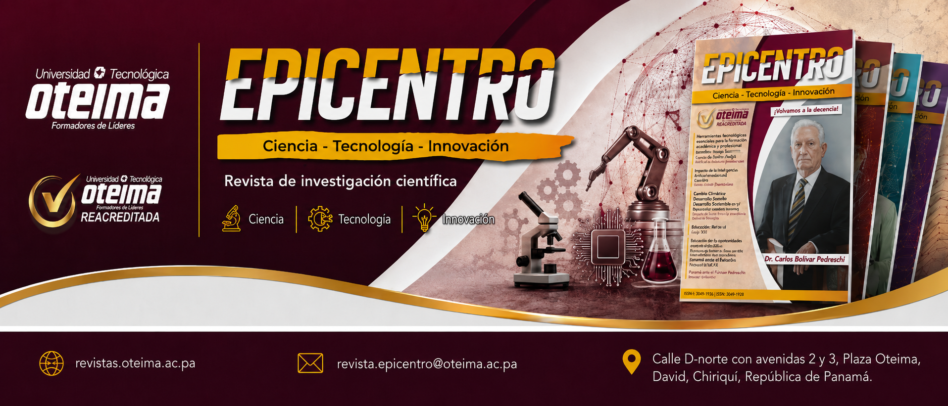 Revista Epicentro, Ciencia, Tecnología e Innovación