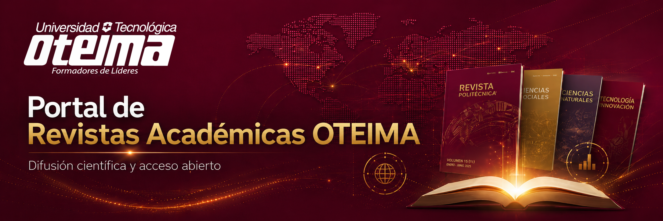 Portal de Revistas Académicas OTEIMA. Difusión científica y acceso abierto.